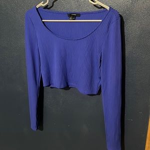 Forever 21 crop long sleeve